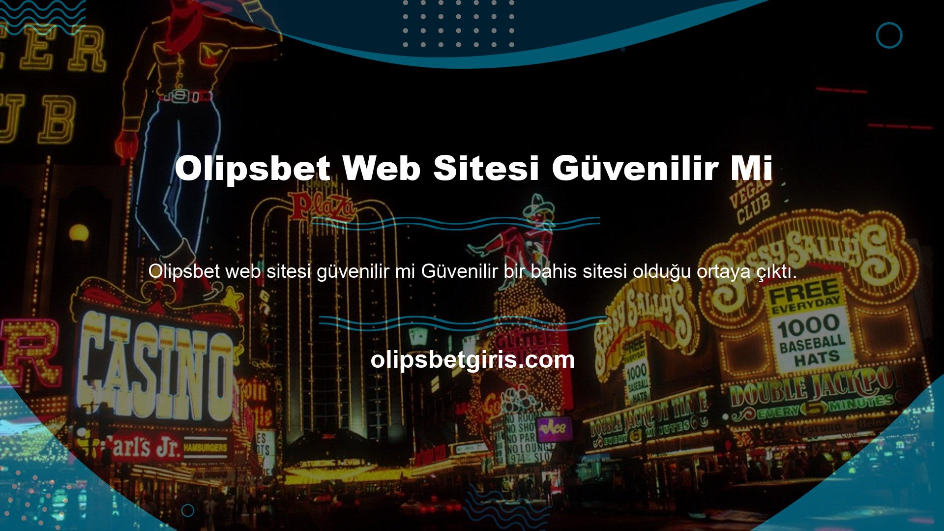 Olipsbet Web Sitesi Güvenilir Mi