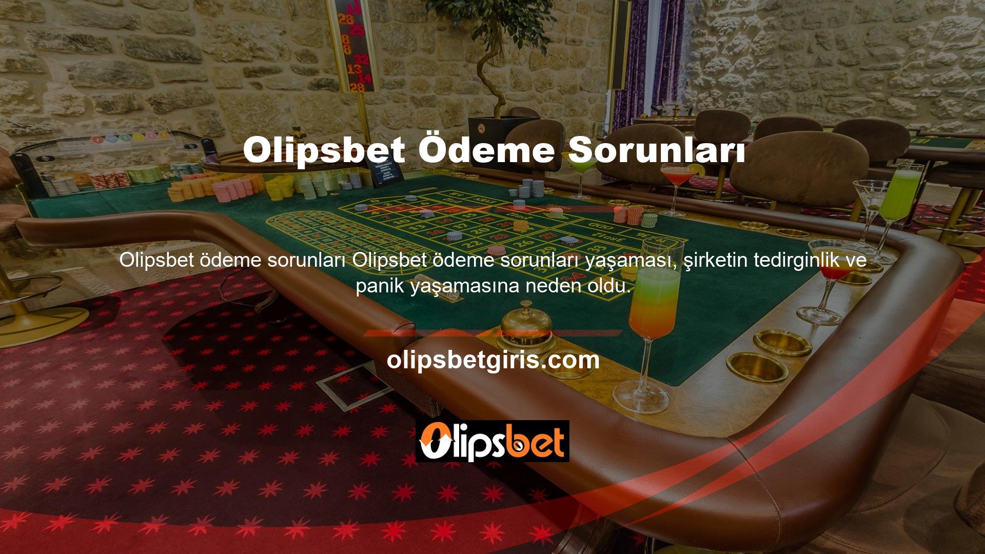 Olipsbet canlı bahis sitesi son zamanlarda önemli dönüşümler geçirmiş ancak aktivite düzeyi sabit kalmıştır