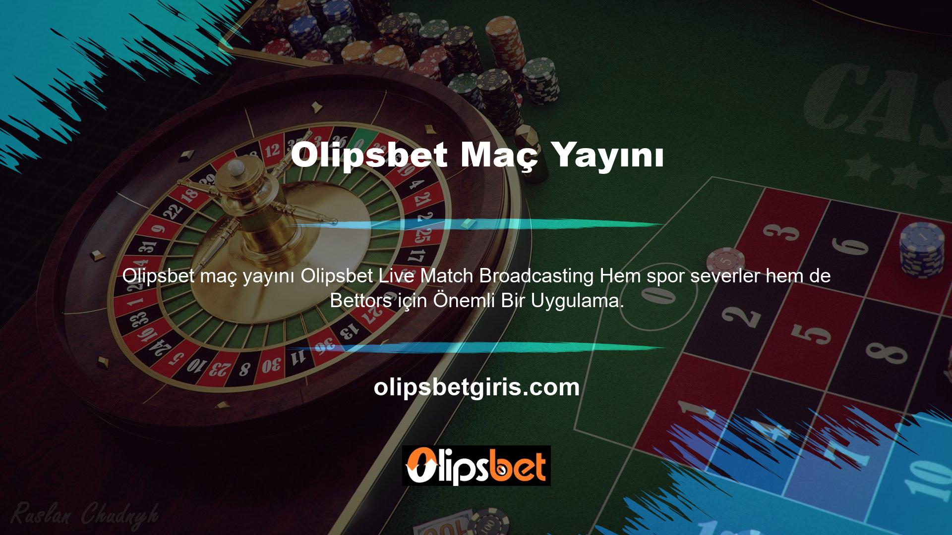 Olipsbet Bahis Oyunları Garanti